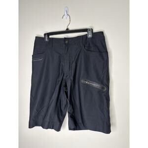 Lululemon Shorts Mens 34 Black Cadence Commute Pinstripe Pockets 11.5” Inseam